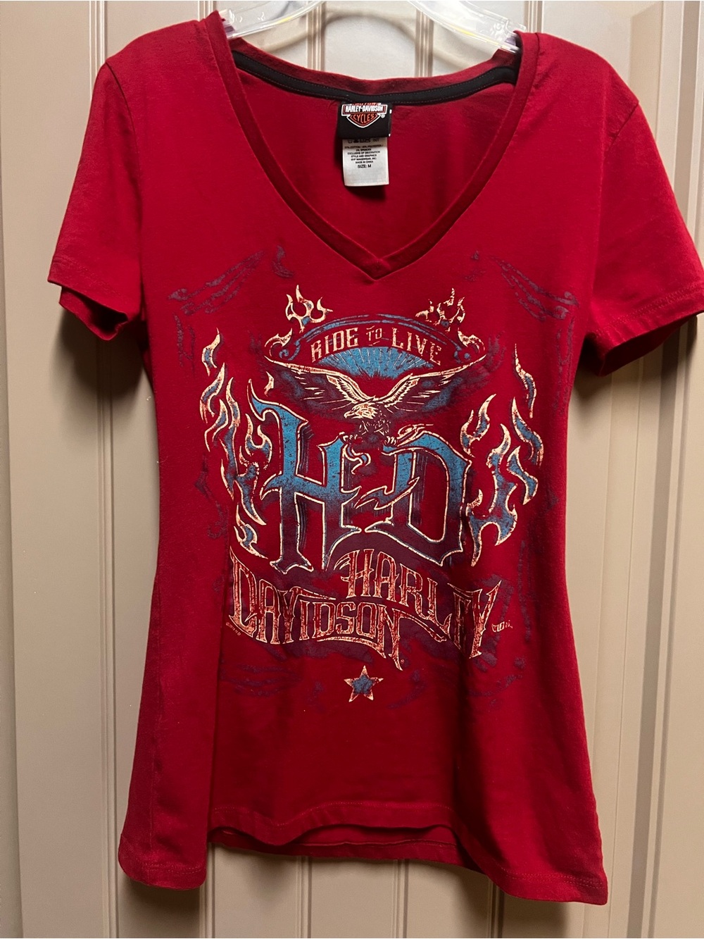 Harley-Davidson Bruce Rossmeyer’s Daytona Beach FL Graphic V-Neck M
